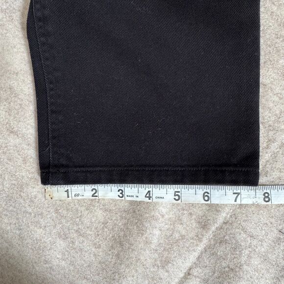 Vtg y2k Ralph Lauren black straight high rise jeans women’s 10 (fits 6/8) READ - Picture 10 of 10